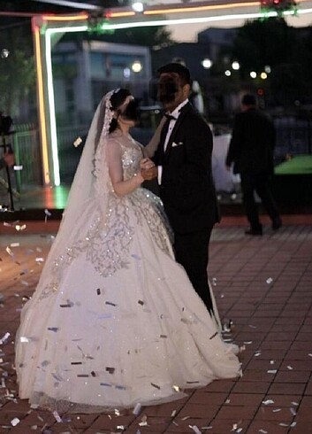 ÖZEL DİKİM PRENSES MODEL GELİNLİK