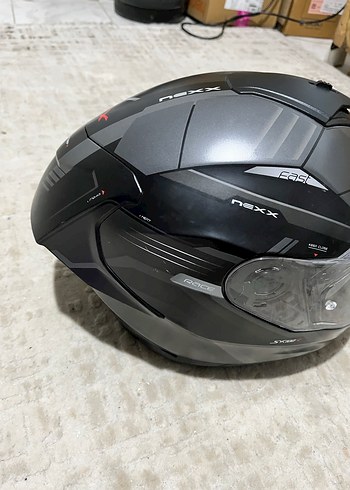 Nexx SX100R gridline black - Görsel 2
