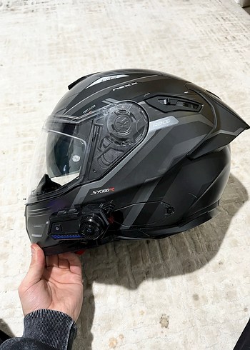 Nexx SX100R gridline black - Görsel 4