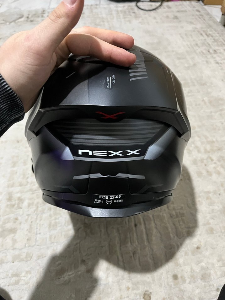 Nexx SX100R gridline black - Görsel 3