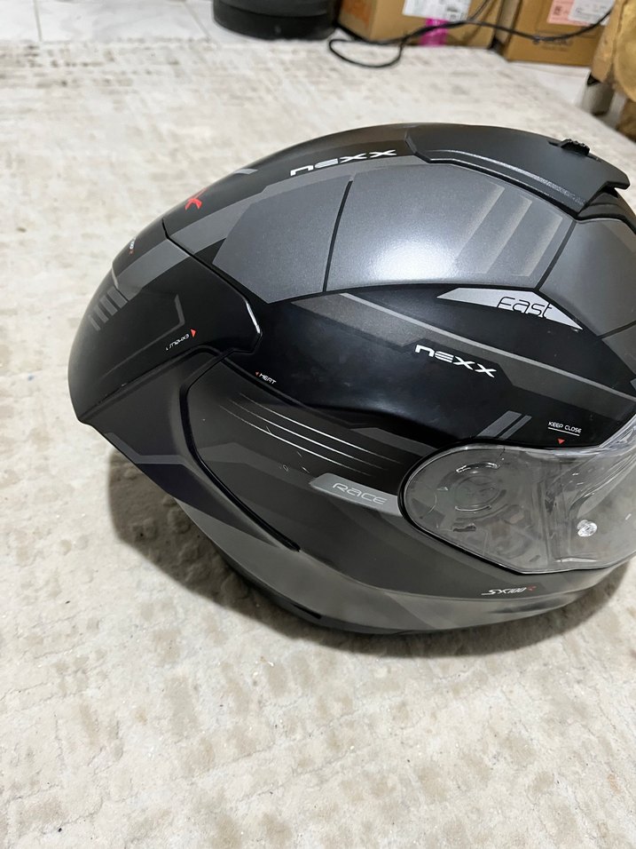 Nexx SX100R gridline black - Görsel 2