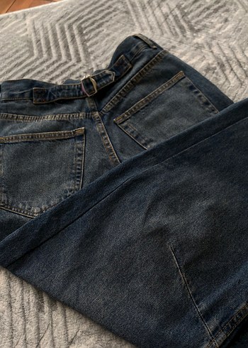 Diğer Gri Midi Kadın Kot Pantolon