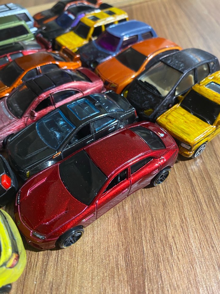 48 adet Çoklu Renkli Mini Oyuncak Arabalar Seti - Görsel 2