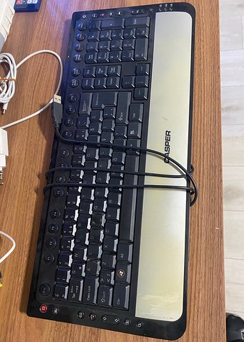 Casper Siyah Kablolu Klavye - Görsel 3