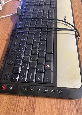 Casper Siyah Kablolu Klavye - Görsel 4