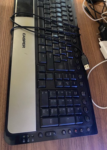 Casper Siyah Kablolu Klavye - Görsel 5