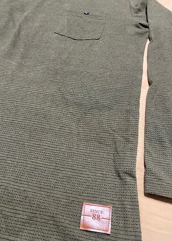 3 adet unisex uzun kol sweat ölçüler fotoda - Görsel 11