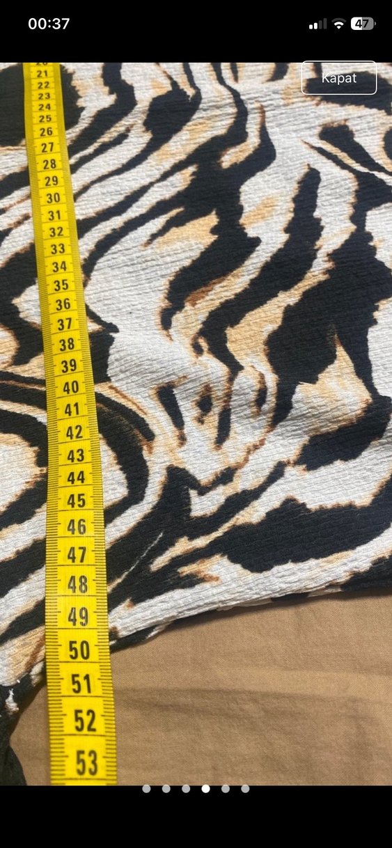 2 adet kısa rahat elbise ölçü fotoda - Görsel 4