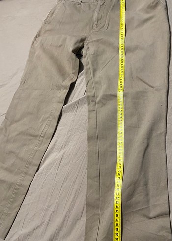 2 adet Bej ve Mavi  Pantolon ölçü fotoda - Görsel 2