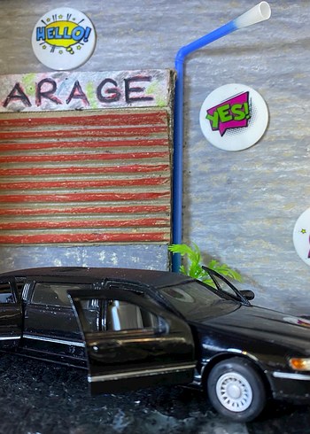 Kara Renkli Oyuncak Araba - Görsel 8