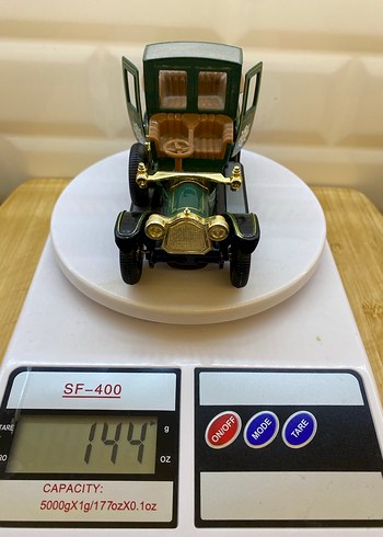 Turkuaz Klasik Oyuncak Araba YEŞİL - Görsel 10