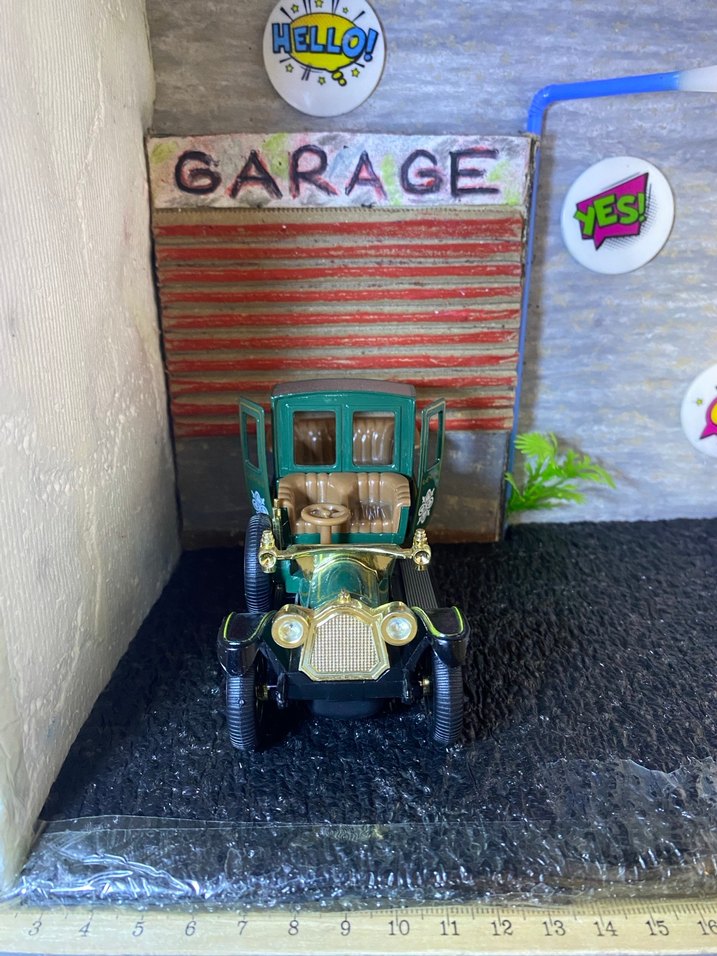 Turkuaz Klasik Oyuncak Araba YEŞİL - Görsel 2