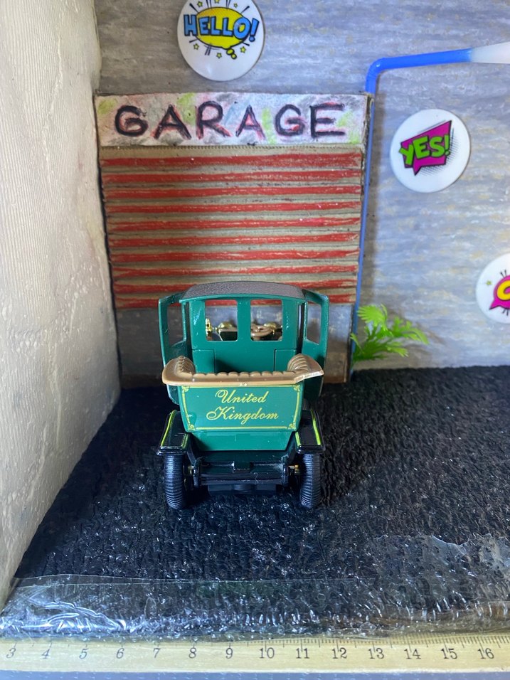 Turkuaz Klasik Oyuncak Araba YEŞİL - Görsel 3