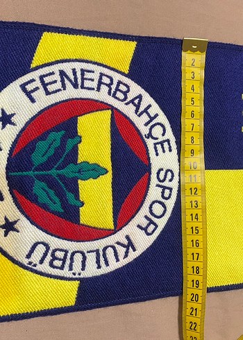 Sarı Lacivert Nakışlı Fenerbahçe Erkek Atkı - Görsel 4
