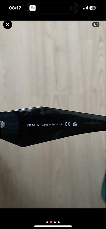 Beden siyah Renk PRADA MILANO GUNES GOZLUGU