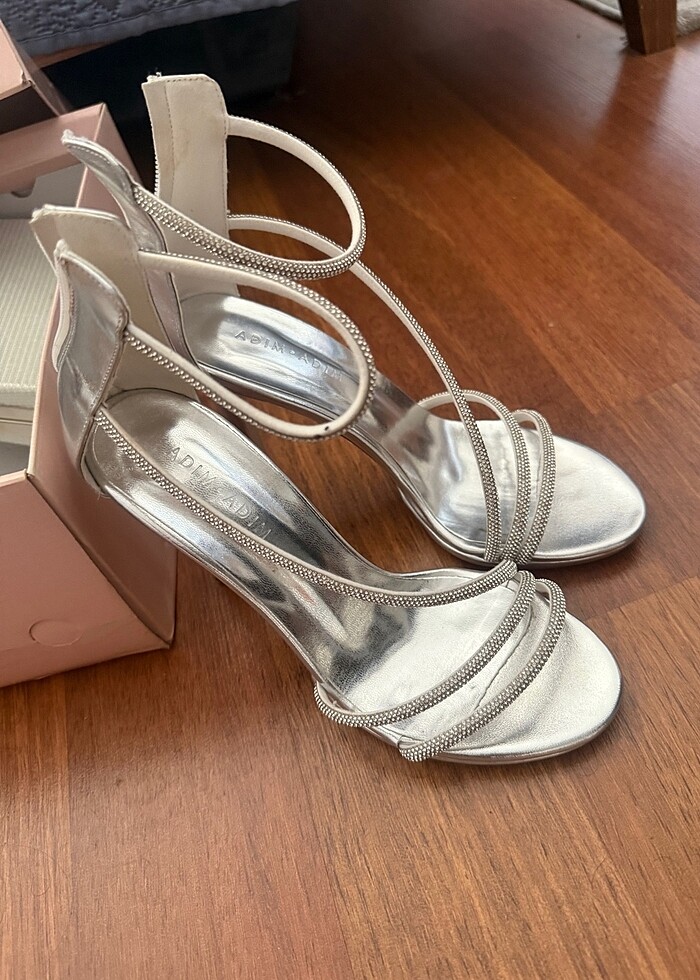 Abiye topuklu ayakkabı - Görsel 4