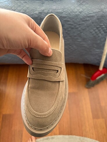 38 Beden camel Renk Loafer ayakkabı