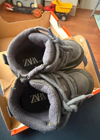 Mavi Erkek Çocuk Lastik Bot Velcro - Görsel 4