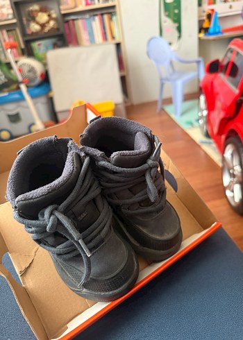 Mavi Erkek Çocuk Lastik Bot Velcro - Görsel 2