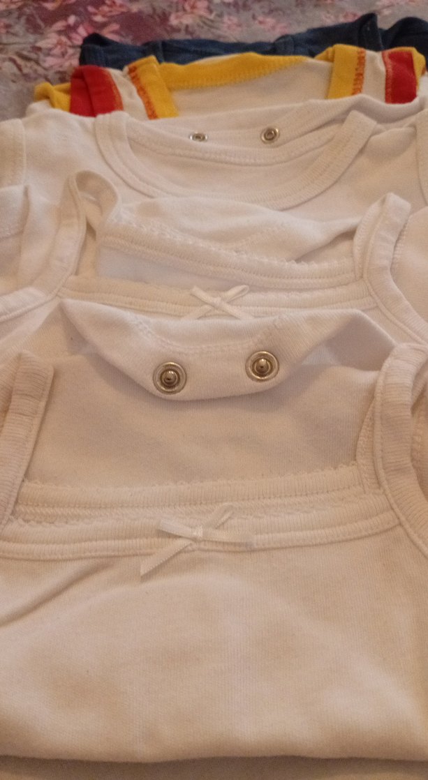 Beyaz Renkli Çocuk Atletleri 5'li - Görsel 2