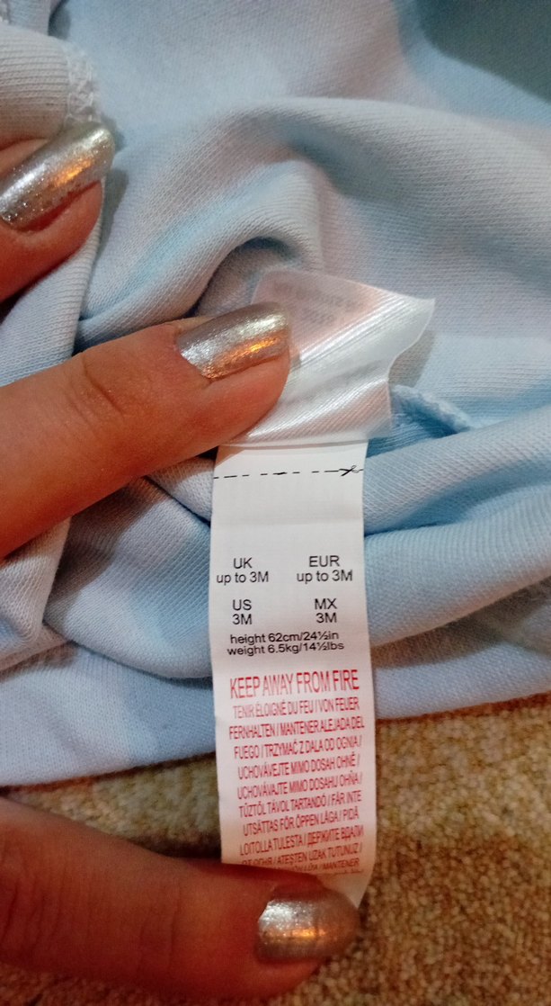 Pembe Baskılı Kısa Kollu Bebek Body - Görsel 5