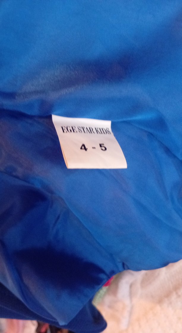 Düğmeli Erkek Çocuk Mavi Ceket - Görsel 5