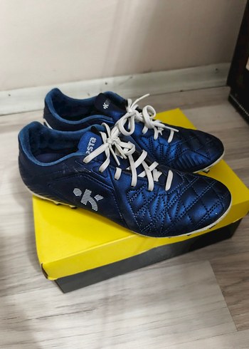 Decathlon Mavi Erkek Futbol Ayakkabısı Velcro Detaylı