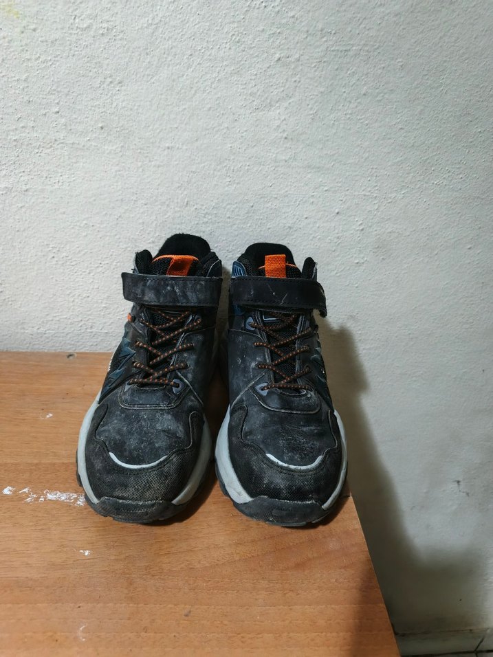 Erkek Çocuk Siyah Yılan Desenli Spor Ayakkabı - Görsel 3