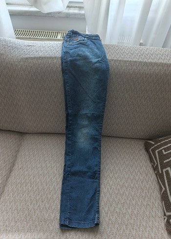 Gevşek Kesim Kadın Kot Pantolon - Görsel 5