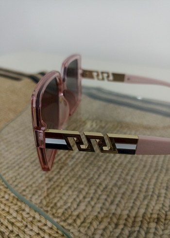 Versace Versace Pembe Şeffaf Kadın Güneş Gözlüğü
