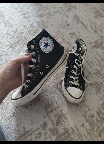 38 Beden siyah Renk Siyah Converse 