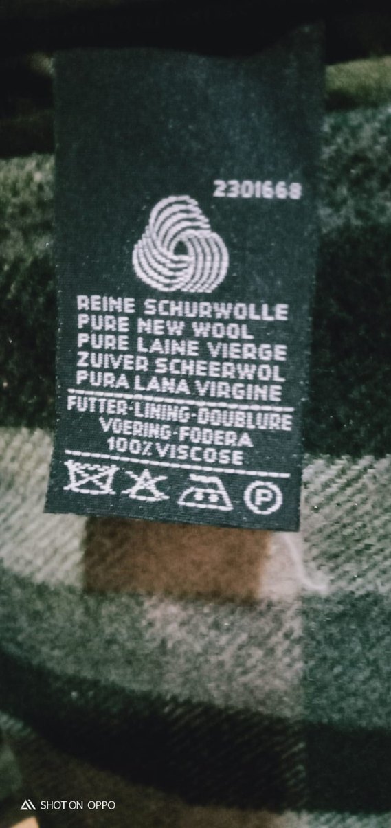 Düğmeli Midi Yeşil Yün Erkek Kabanı - Görsel 4