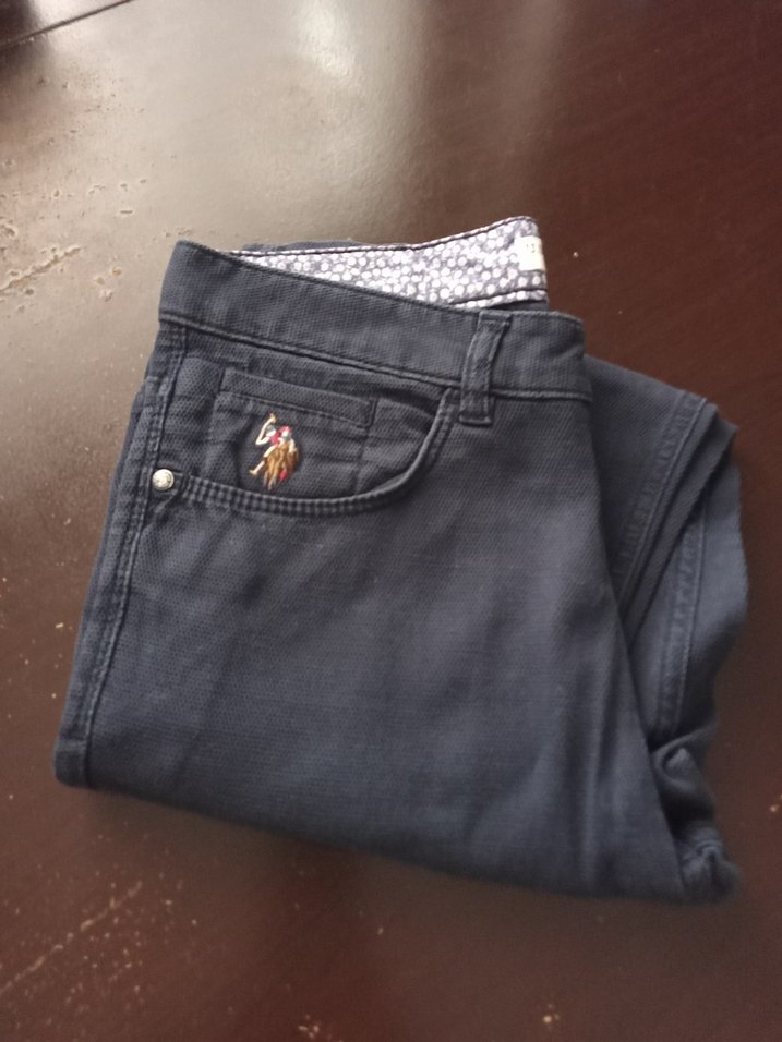 Gri Erkek Denim Pantolon Regular Fit - Görsel 4