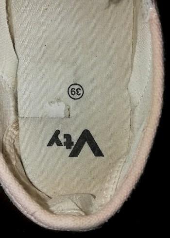 Pembe Kadın Günlük Spor Ayakkabı Velcro - Görsel 4