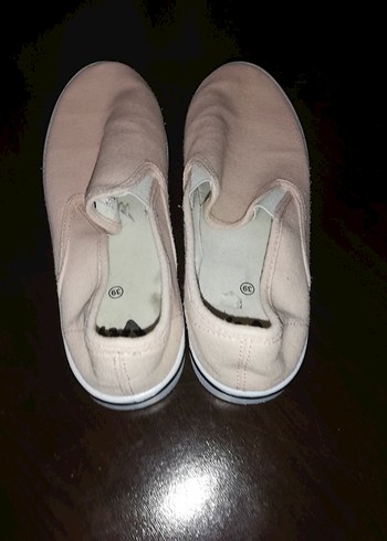 Pembe Kadın Günlük Spor Ayakkabı Velcro - Görsel 2