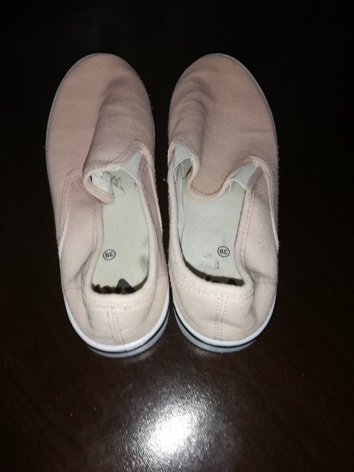 Pembe Kadın Günlük Spor Ayakkabı Velcro - Görsel 2