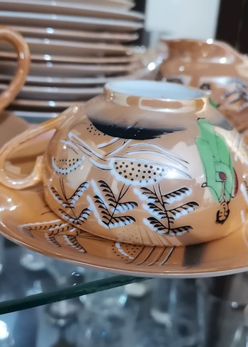 Bej Renkli Çay ve Kahve Seti - Görsel 3