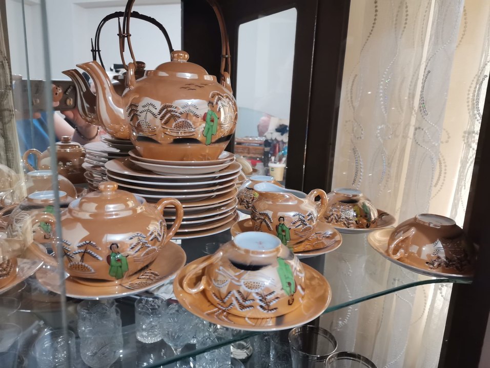 Bej Renkli Çay ve Kahve Seti - Görsel 2