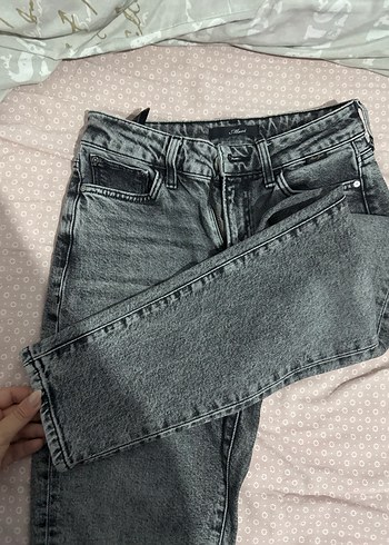 diğer Beden gri Renk Mavi marka Gri Kadın Normal Boy Dar Kesim Kot Pantolon