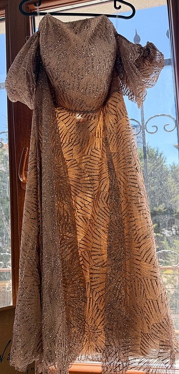 Betty and Sam dore payetli midi söz nişan elbisesi - Görsel 5