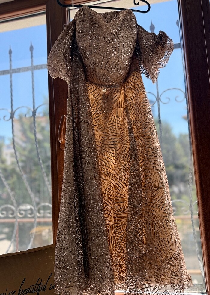 Betty and Sam dore payetli midi söz nişan elbisesi - Görsel 2