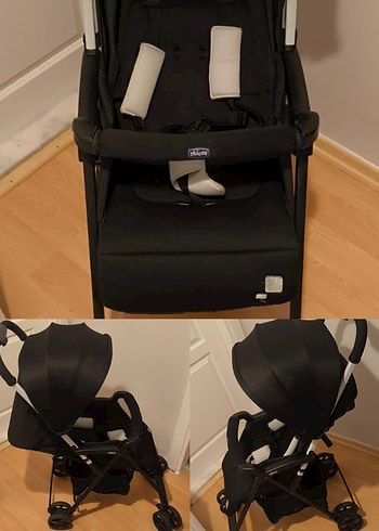Chicco Siyah Bebek Arabası Katlanabilir Model