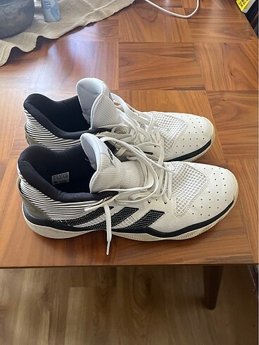 tek ebat Beden beyaz Renk Adidas basketbol ayakkabısı