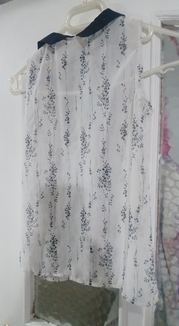 9-10 yaş 134-140cm kız çocuk şifon  gomlek - Görsel 3