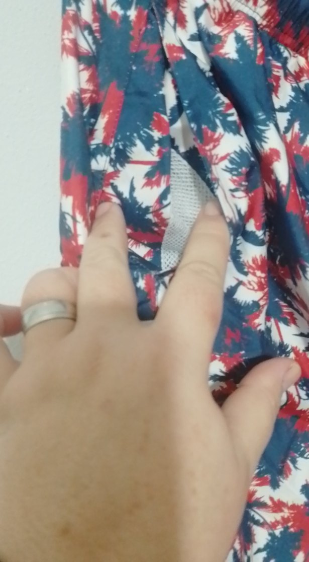 Renkli Batik Desenli Erkek Mini Şort - Görsel 2