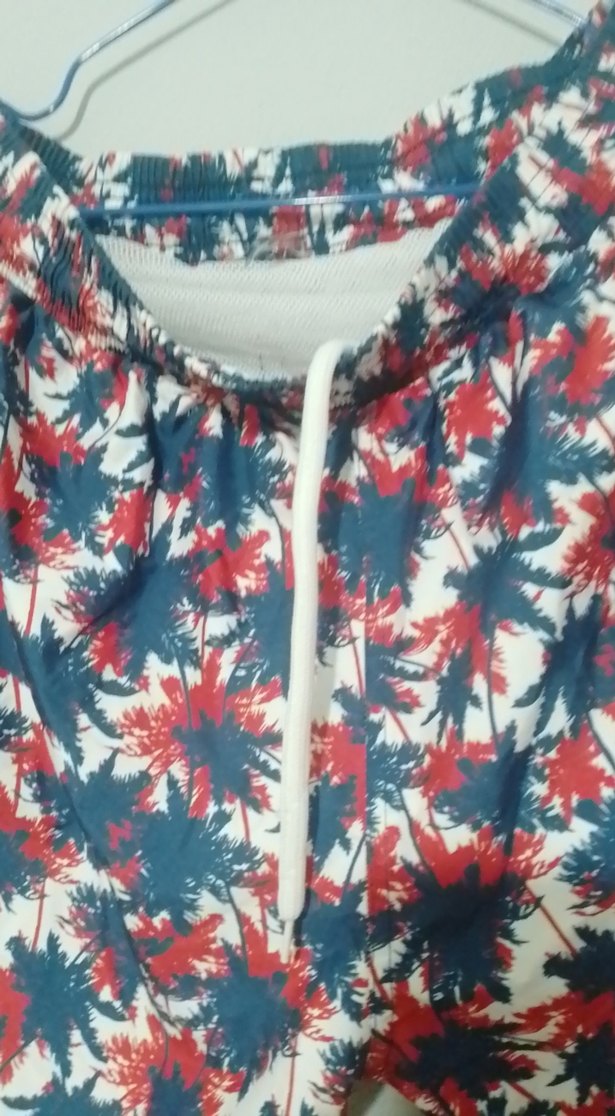 Renkli Batik Desenli Erkek Mini Şort - Görsel 3