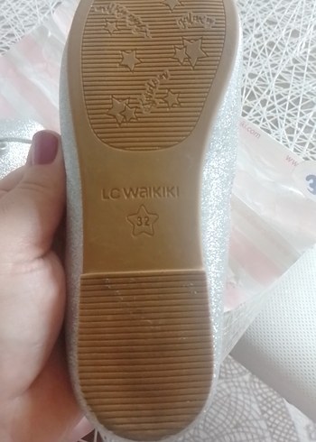 Kız Çocuk Gri Simli Fiyonklu Babet - Görsel 6