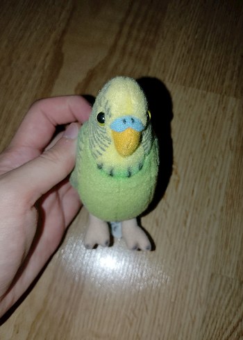 Sesli Peluş Oyuncak Muhabbet Kuşu