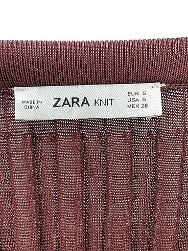s Beden kahverengi Renk Zara Midi Etek %70 İndirimli.