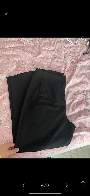 xl Beden siyah Renk Kumaş pantolon